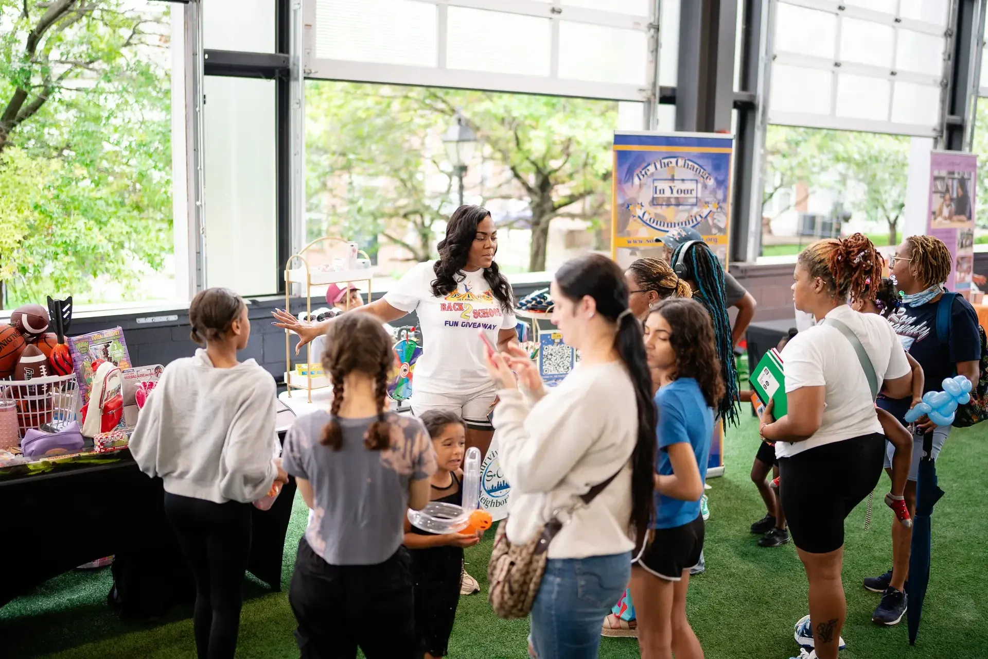 S.O.N. Organization community members at a Baltimore event