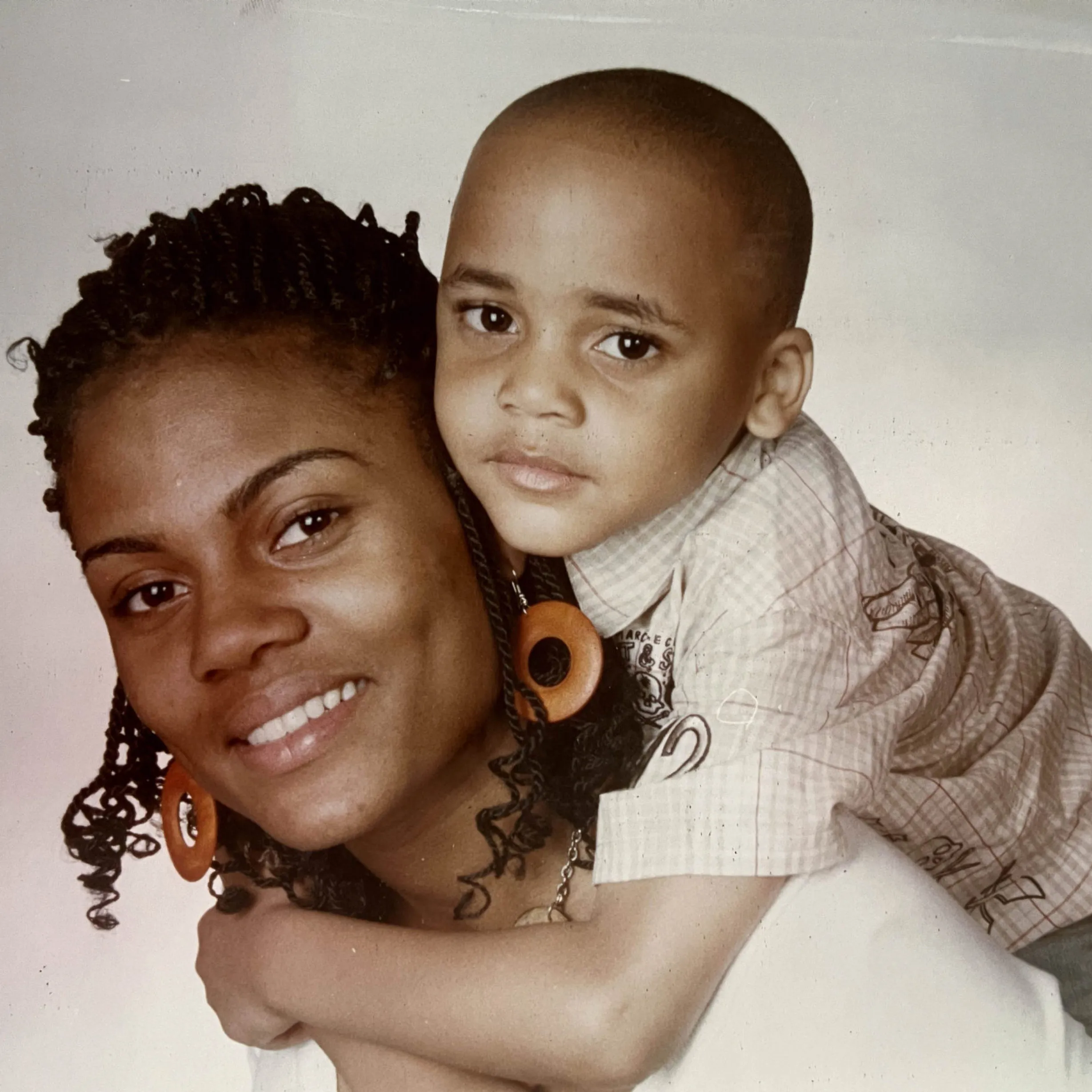 Ebony McClenny with Dakarai